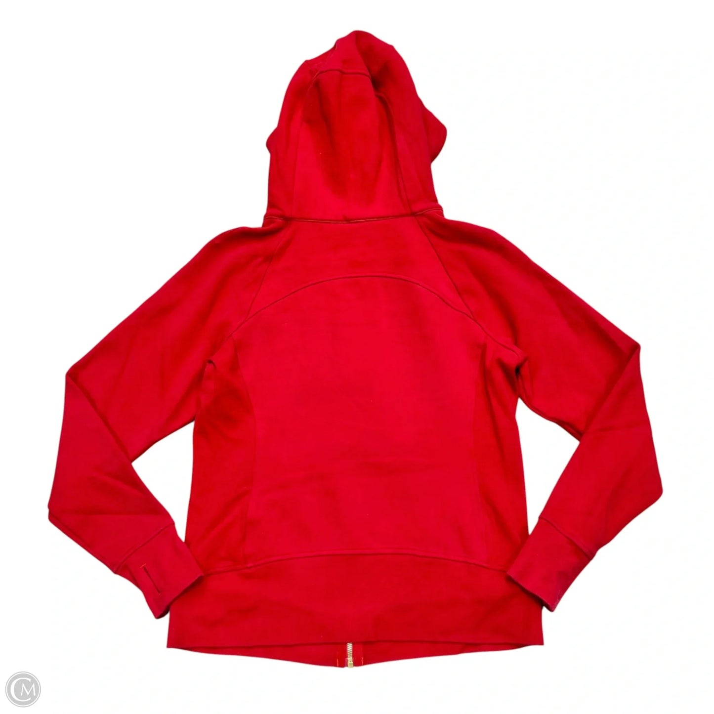 Athletic Jacket By Lululemon In Red, Size: L