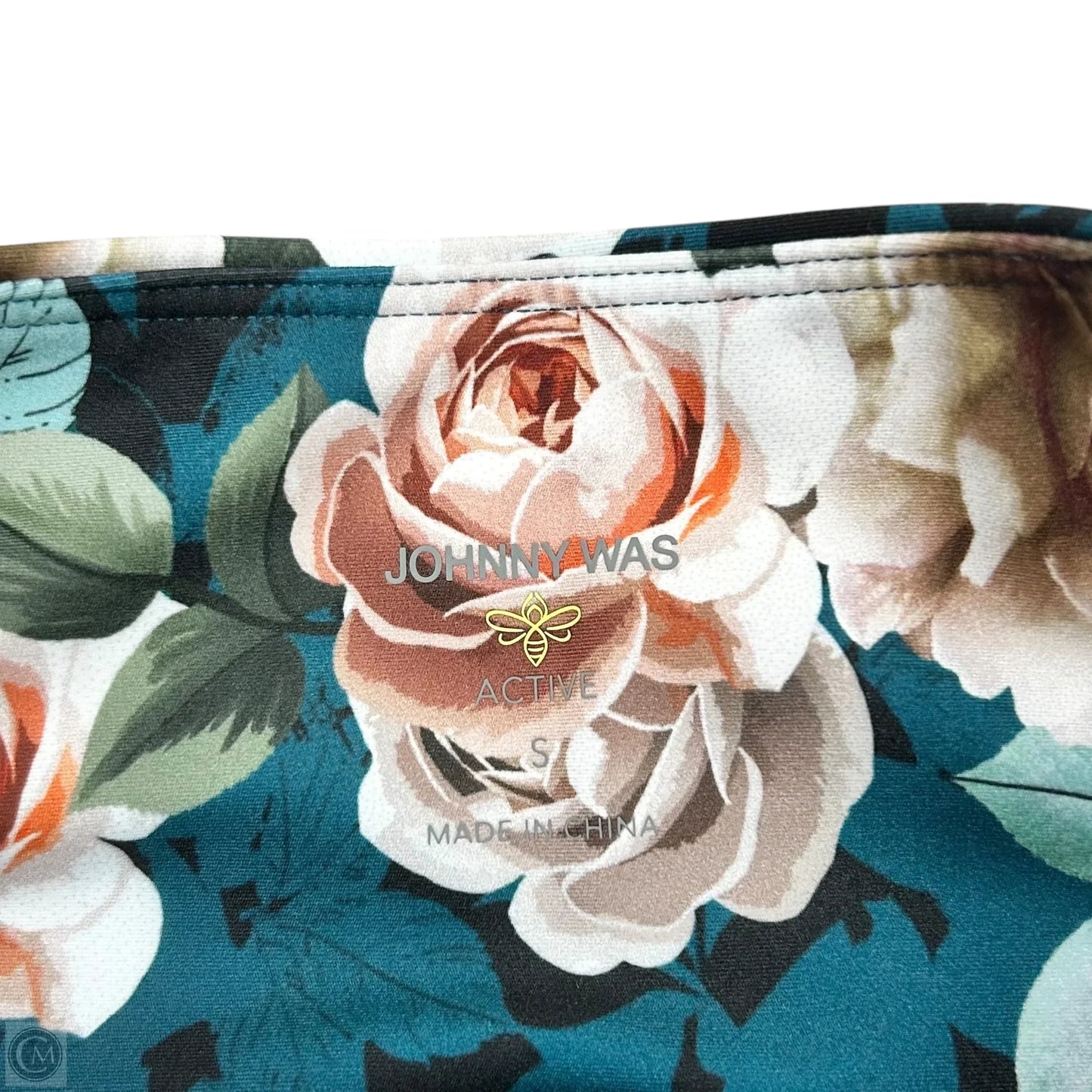 Athletic Leggings By Johnny Was In Floral Print, Size: S