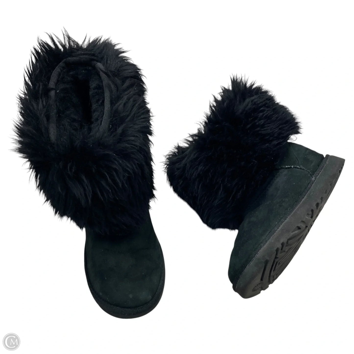 Boots Designer By Ugg In Black, Size: 7