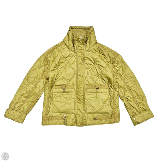 Jacket Puffer & Quilted By Avec Les Filles In Chartreuse, Size: S