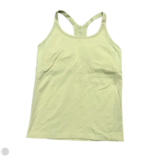 Athletic Tank Top By Lululemon In Green, Size: M