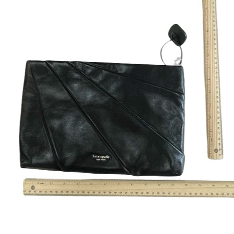 Clutch Designer By Kate Spade In Black, Size:Medium
