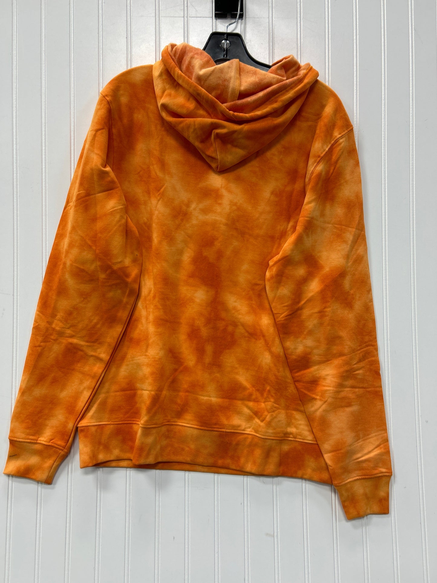Sweatshirt Hoodie By Clothes Mentor In Orange, Size:M