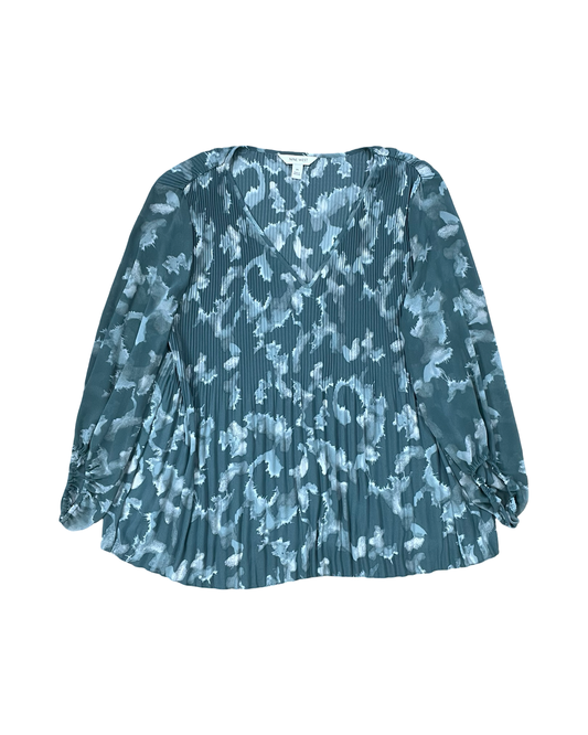 Top 3/4 Sleeve By Nine West In Green, Size:M