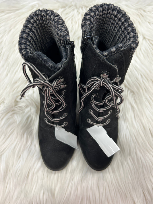 Boots Ankle Heels By White Mountain In Black, Size:7.5