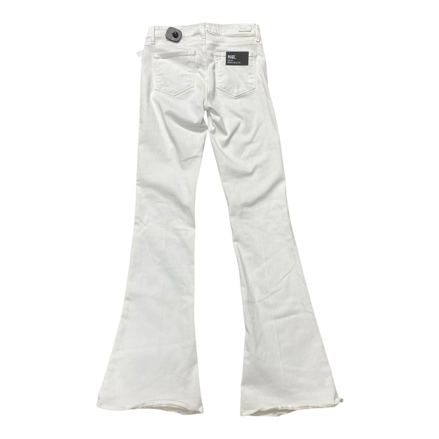 Jeans Boot Cut By Paige In White, Size:6