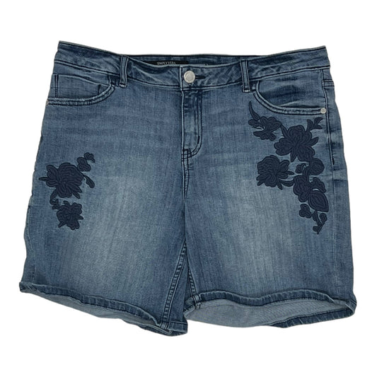 Blue Denim Shorts Simply Vera, Size 10