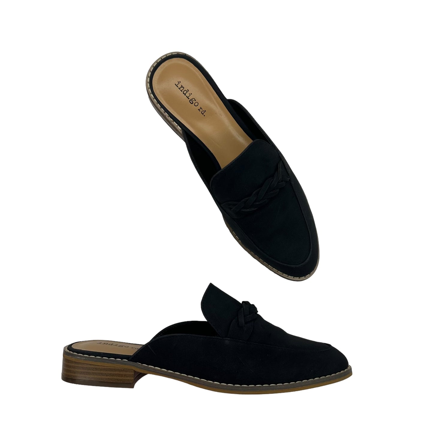 Black Shoes Flats Indigo Rd, Size 8.5