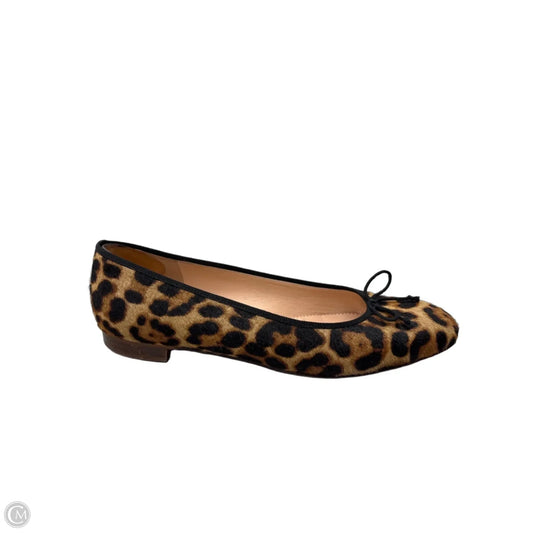 Shoes Flats By J. Crew In Animal Print, Size: 8