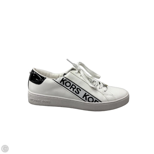 Shoes Designer By Michael Kors In Black & Cream, Size: 9