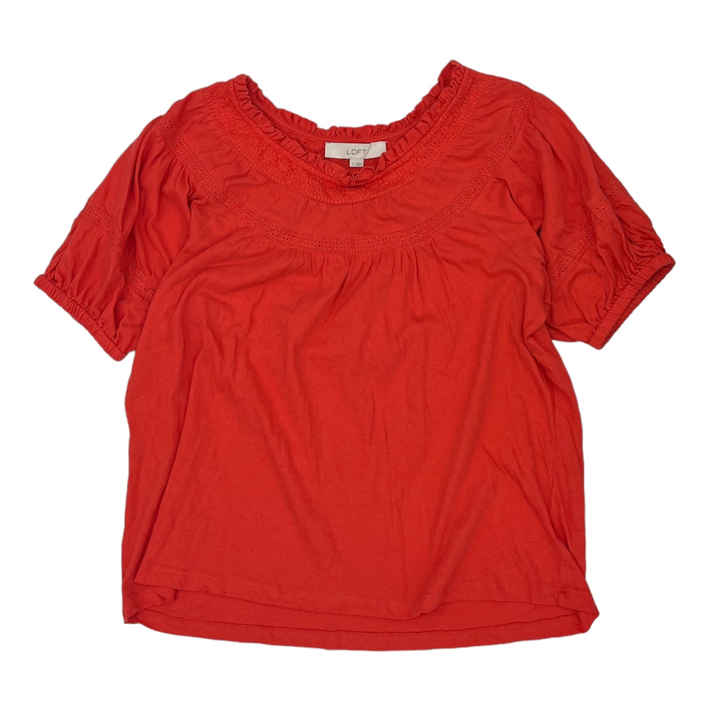 Top Short Sleeve By Loft  Size: S