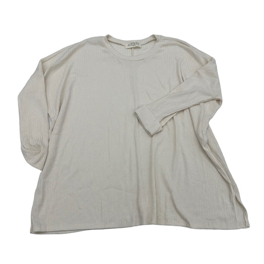 Top Long Sleeve By Audrey  Size: M