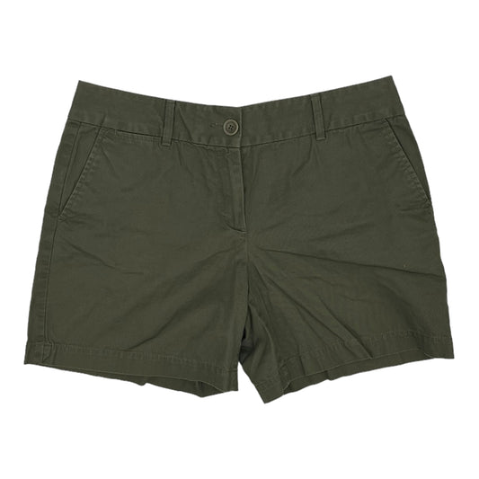 Green Shorts Loft, Size 8