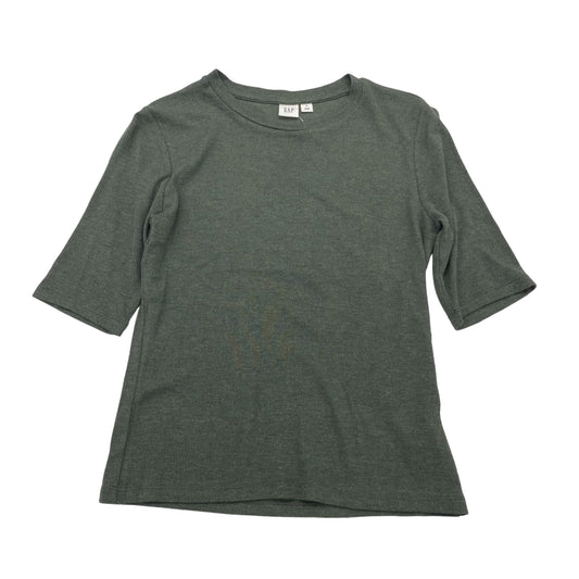 Green Top Short Sleeve Gap, Size M