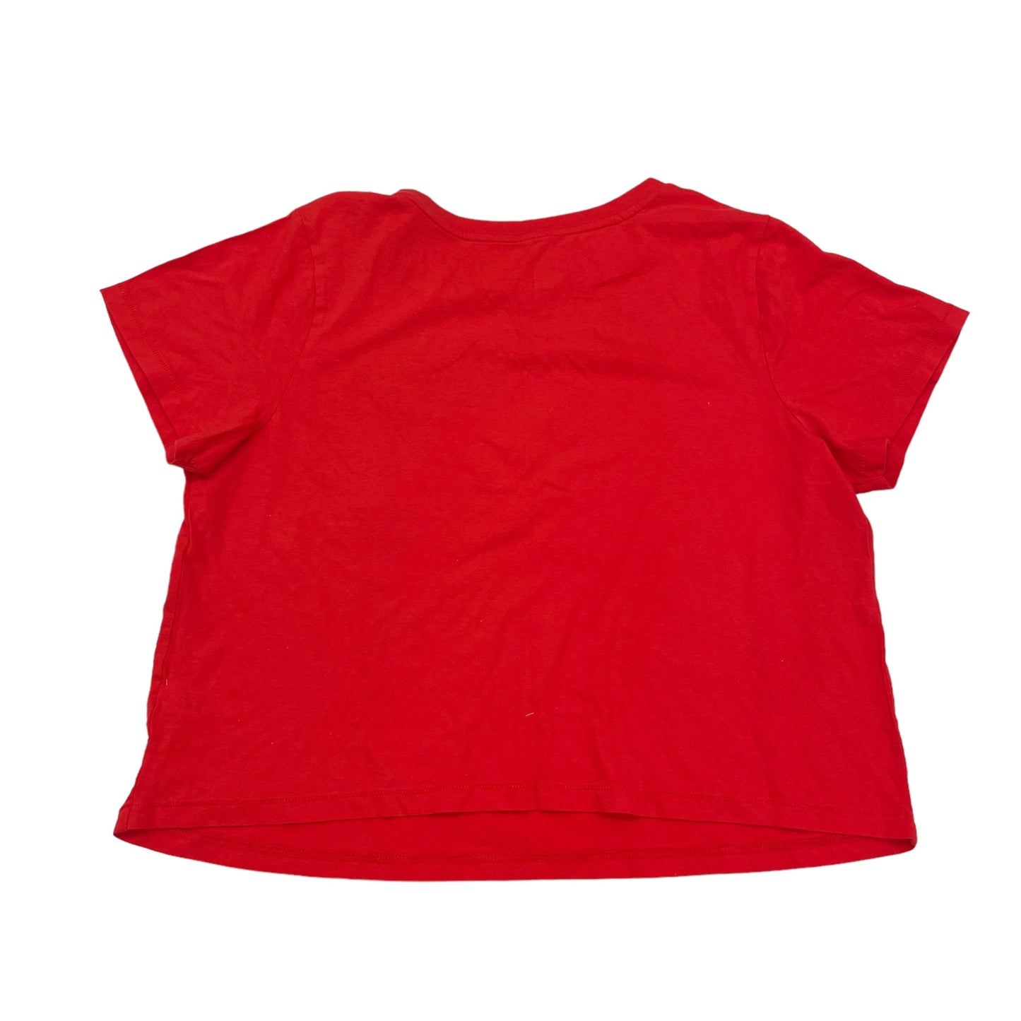 Red Top Short Sleeve Universal Thread, Size Xxl