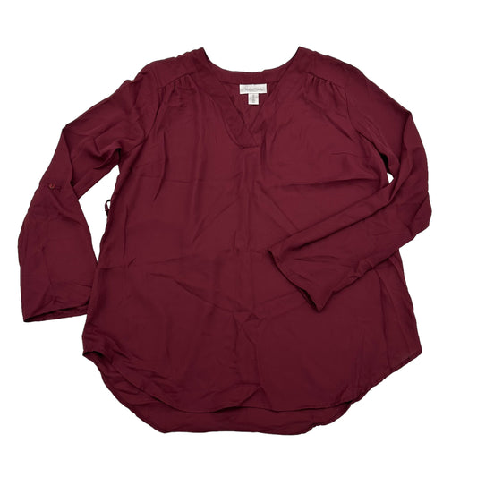 Maternity Top Long Sleeve By Motherhood  Size: M