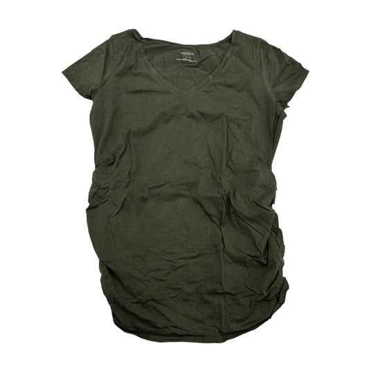 Maternity Top Short Sleeve By Motherhood  Size: L