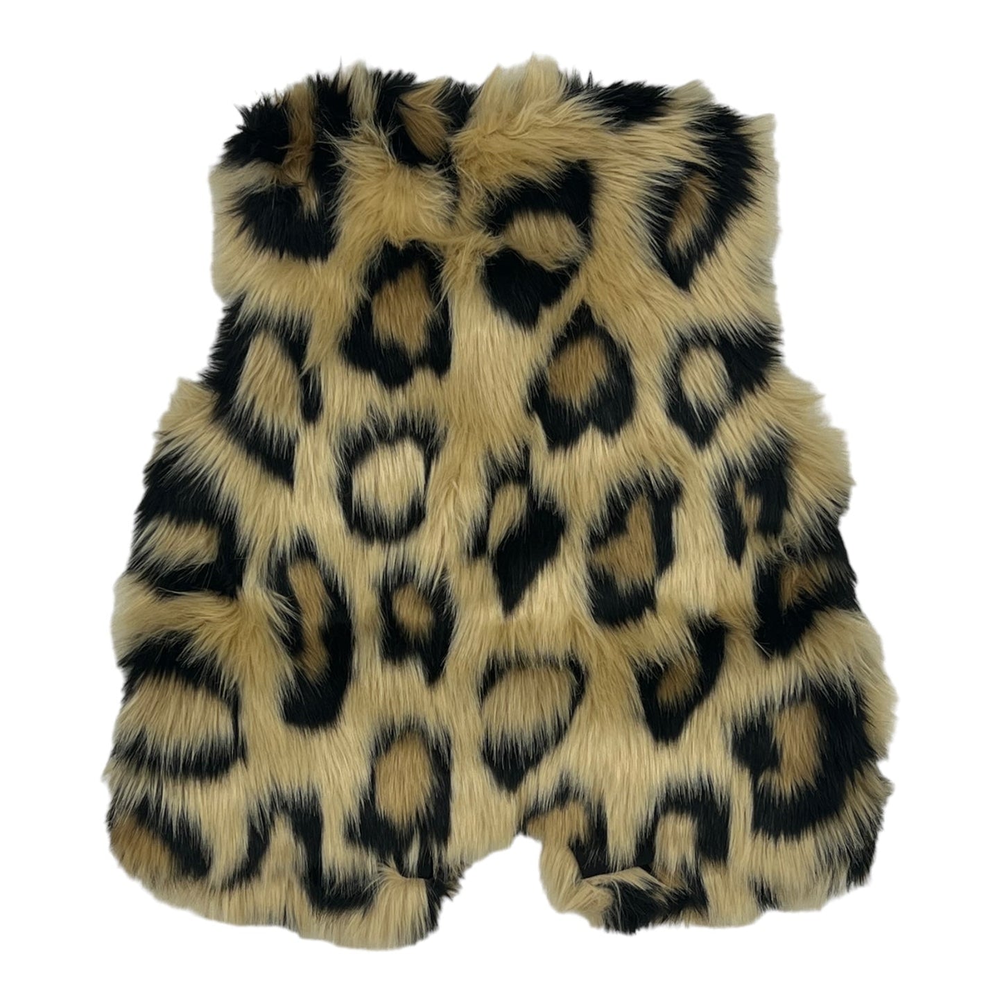 Animal Print Vest Faux Fur & Sherpa Michael By Michael Kors, Size S