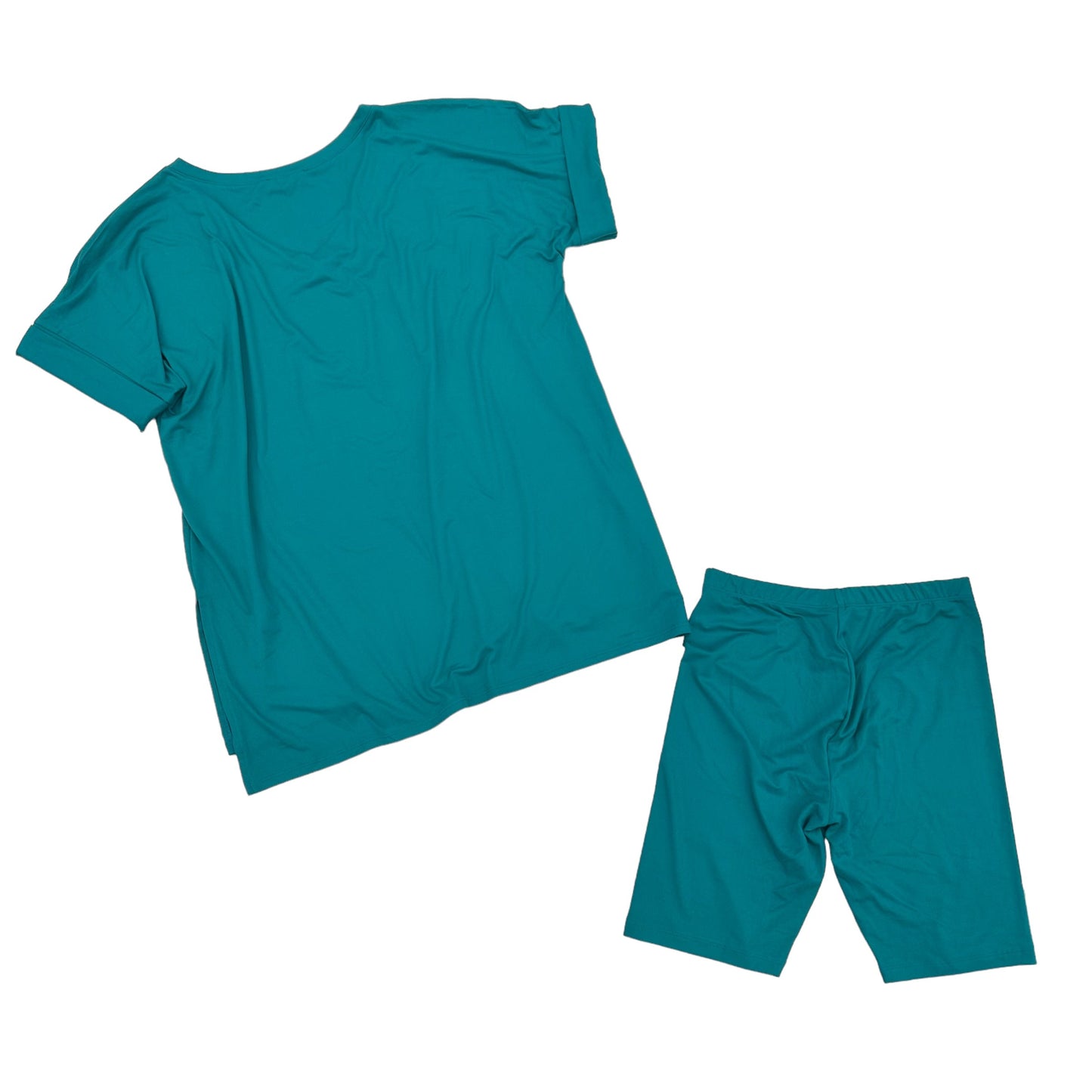 Green Shorts Set Zenana Outfitters, Size L