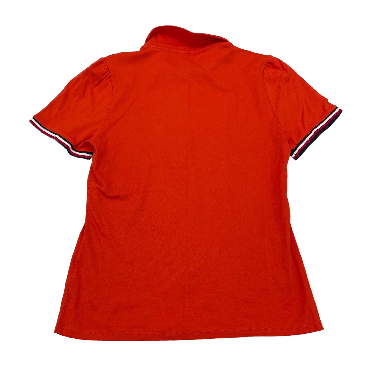Orange Top Short Sleeve Tommy Hilfiger, Size Xl