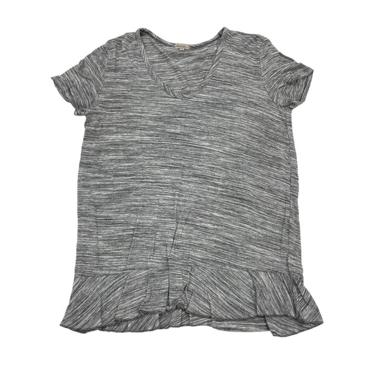 Grey Top Short Sleeve Modadoc, Size S