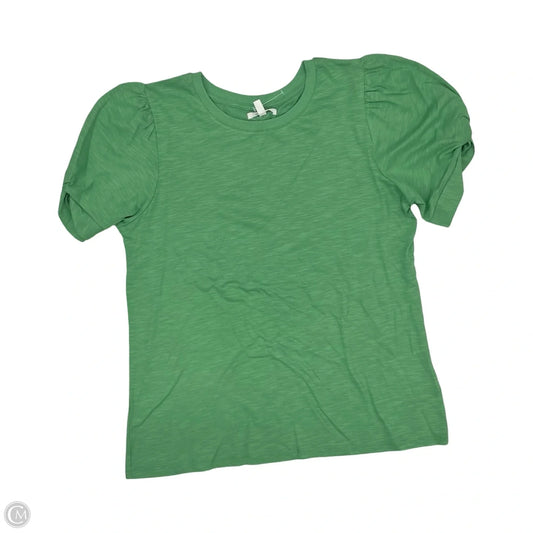 Top Short Sleeve By Maurices In Green, Size: S
