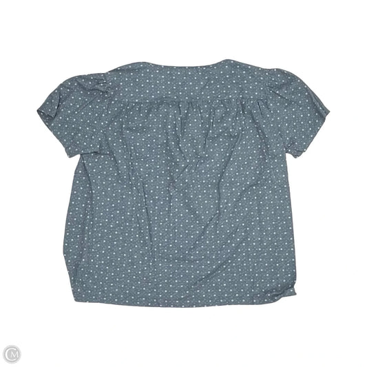 Top Short Sleeve By L.l. Bean In Blue, Size: L