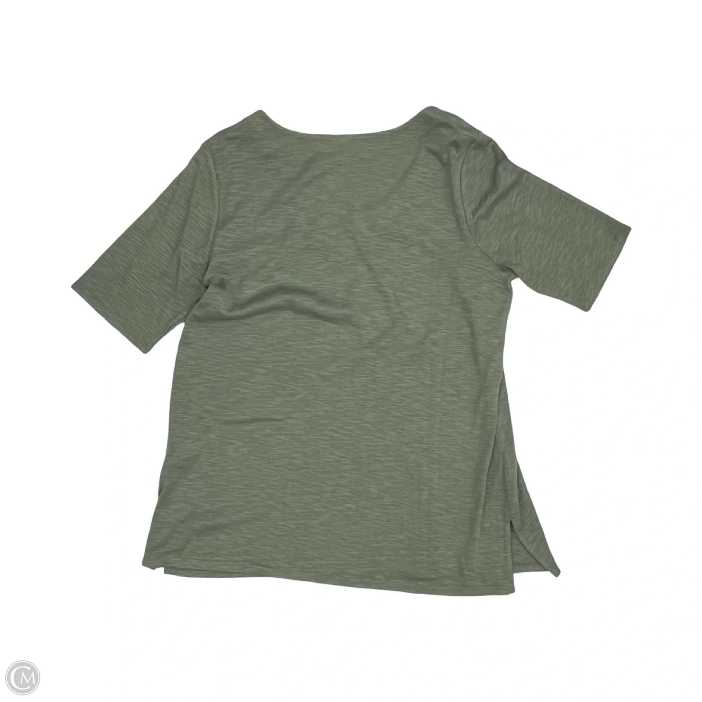 Top Short Sleeve By J. Jill In Green, Size: M