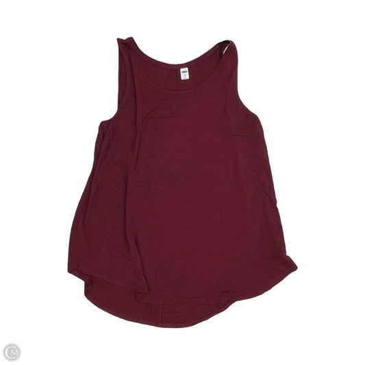 Tank Top By Old Navy In Red, Size: L