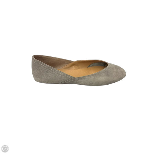 Shoes Flats By Lucky Brand In Grey, Size: 10