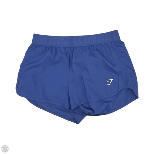 Athletic Shorts By Gym Shark In Blue, Size: L