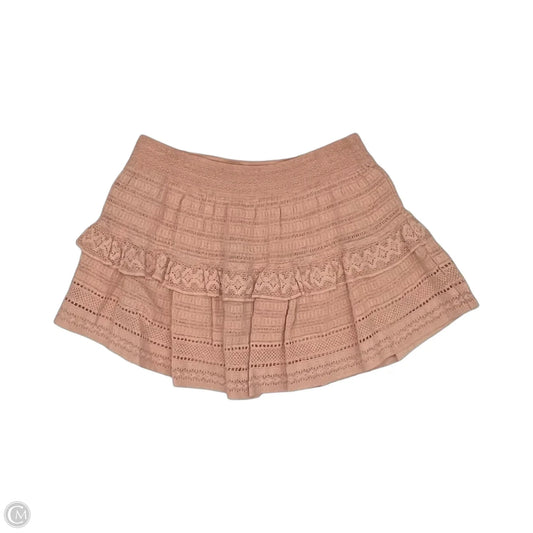 Skirt Mini & Short By Aerie In Orange, Size: Xl