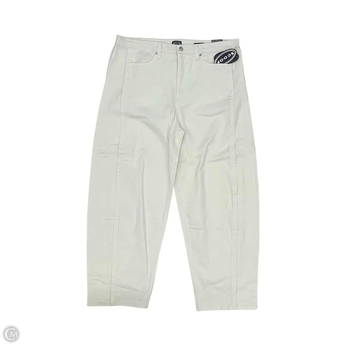 Jeans Straight By Scoop In Blue Denim, Size: 18