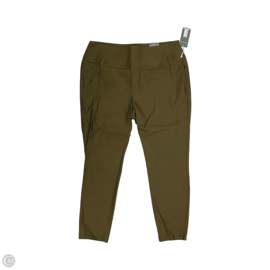 Pants Dress By Worthington In Green, Size: 20