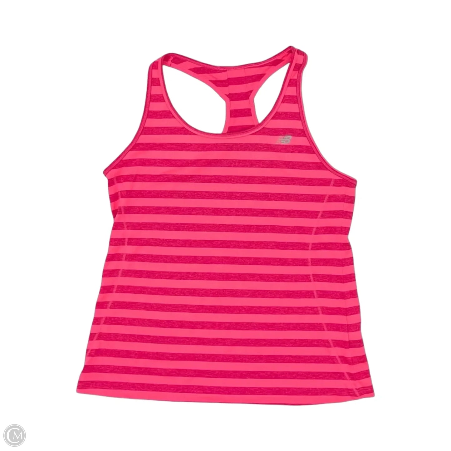 Athletic Tank Top By New Balance In Pink, Size: L