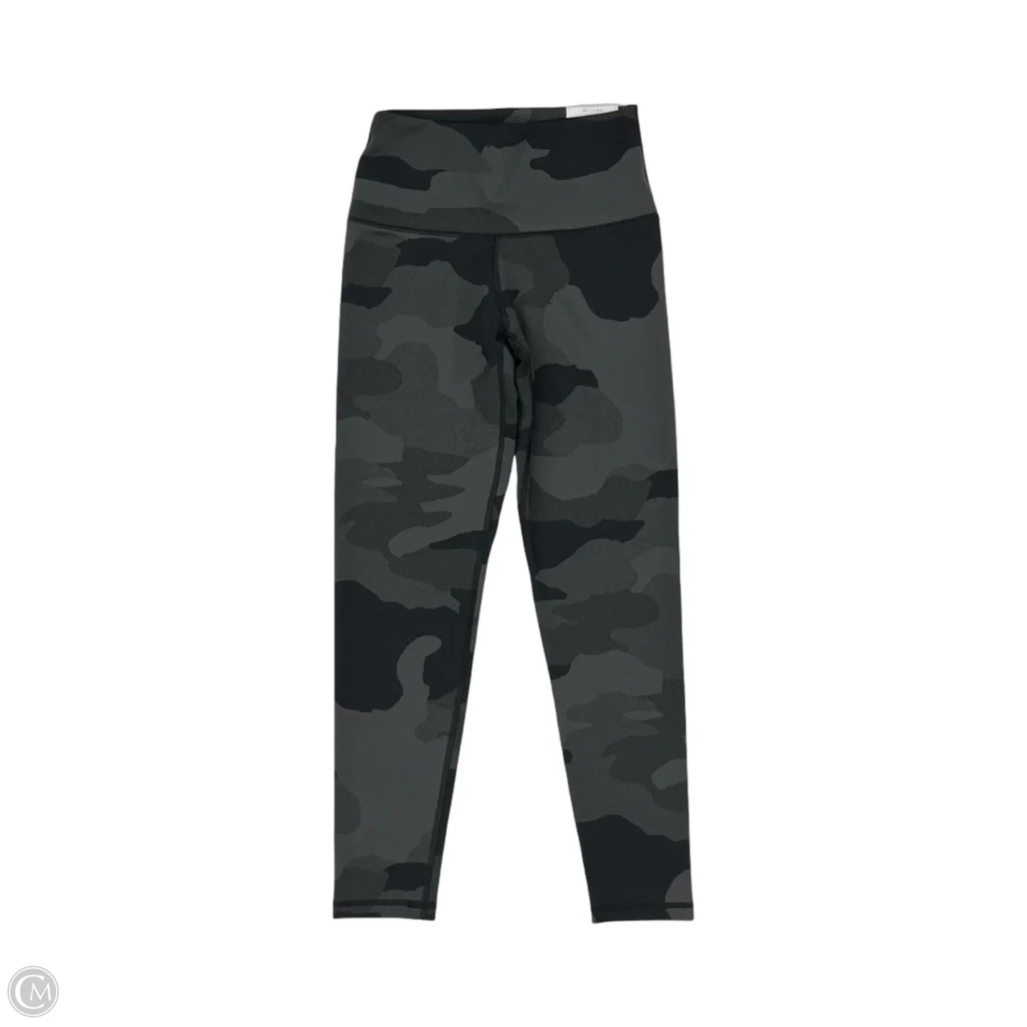 Athletic Leggings By Aerie In Black & Grey, Size: M