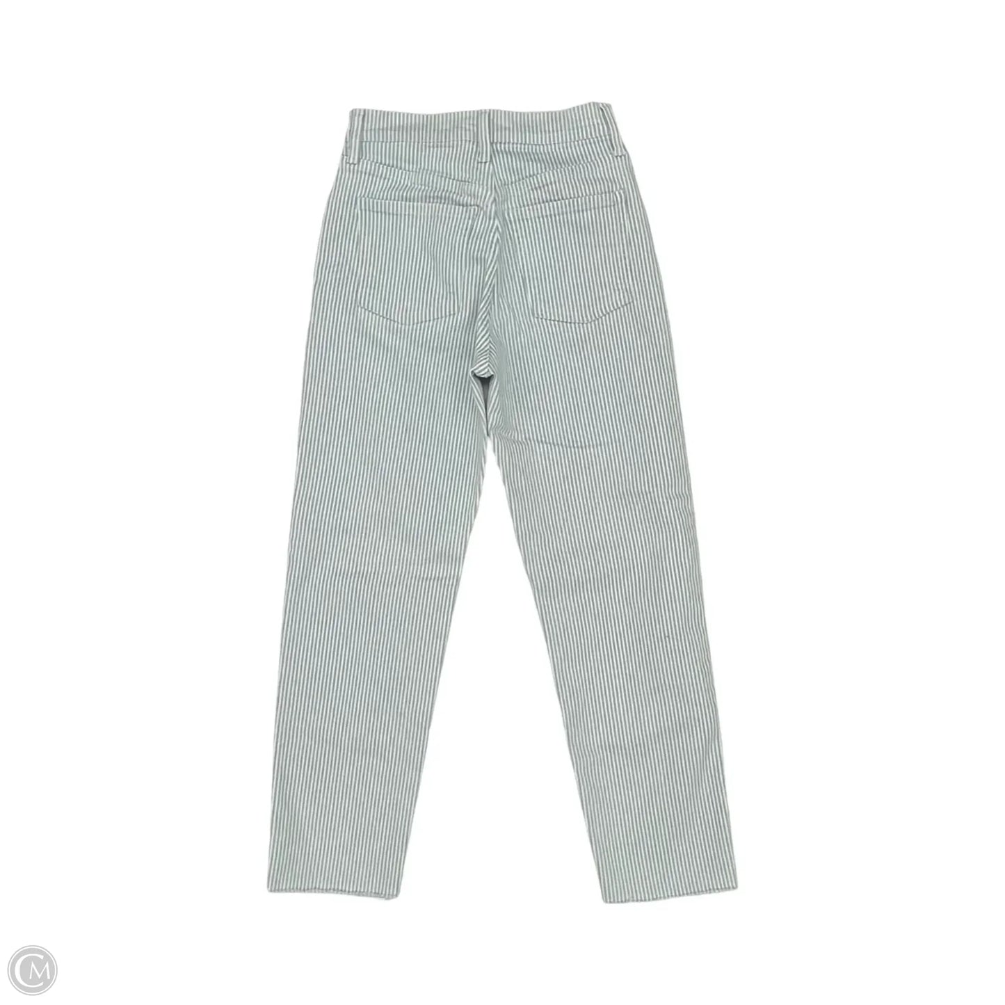 Jeans Straight By Old Navy In Striped Pattern, Size: 0