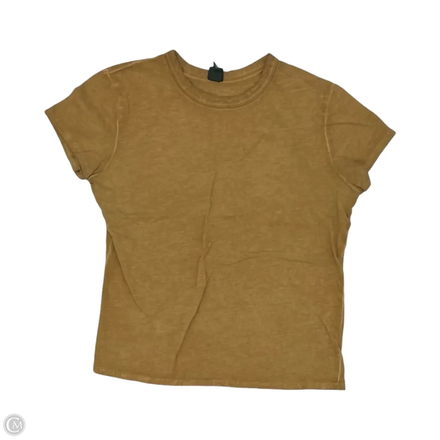 Top Short Sleeve By Wild Fable In Brown, Size: M