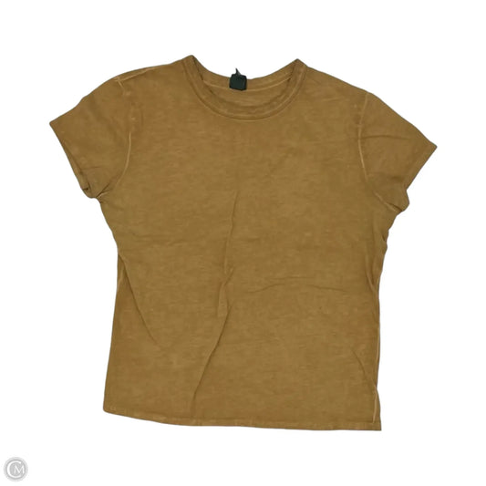 Top Short Sleeve By Wild Fable In Brown, Size: M