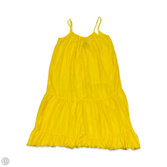Dress Party Long By Banana Republic In Yellow, Size: M