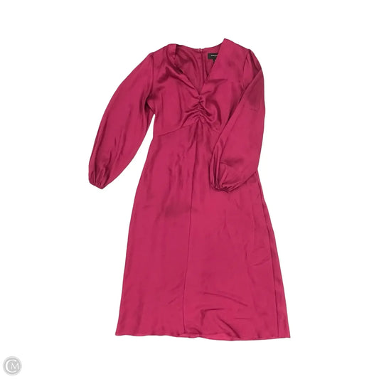 Dress Party Midi By Banana Republic In Pink, Size: 8