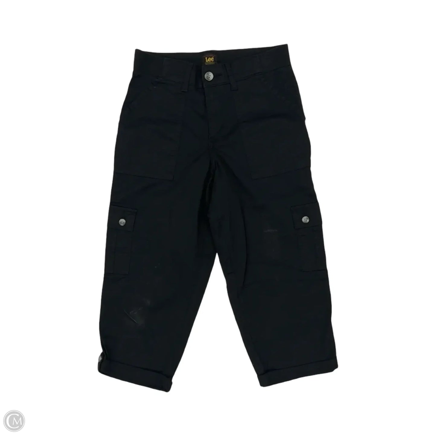 Pants Cropped By Lee In Black, Size: 4