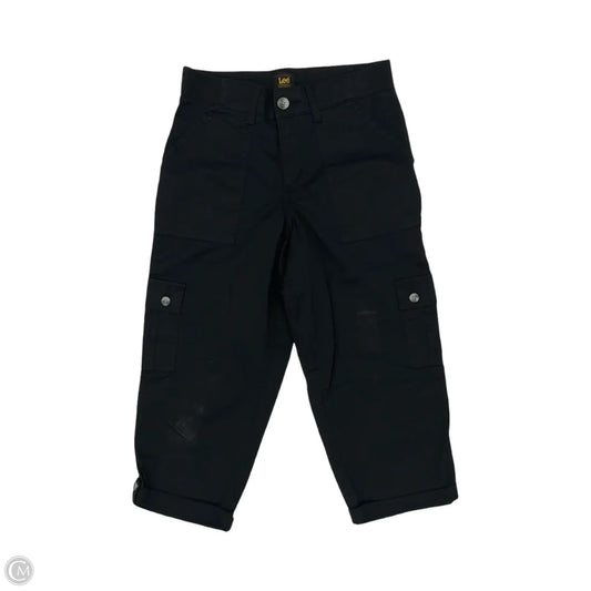 Pants Cropped By Lee In Black, Size: 4