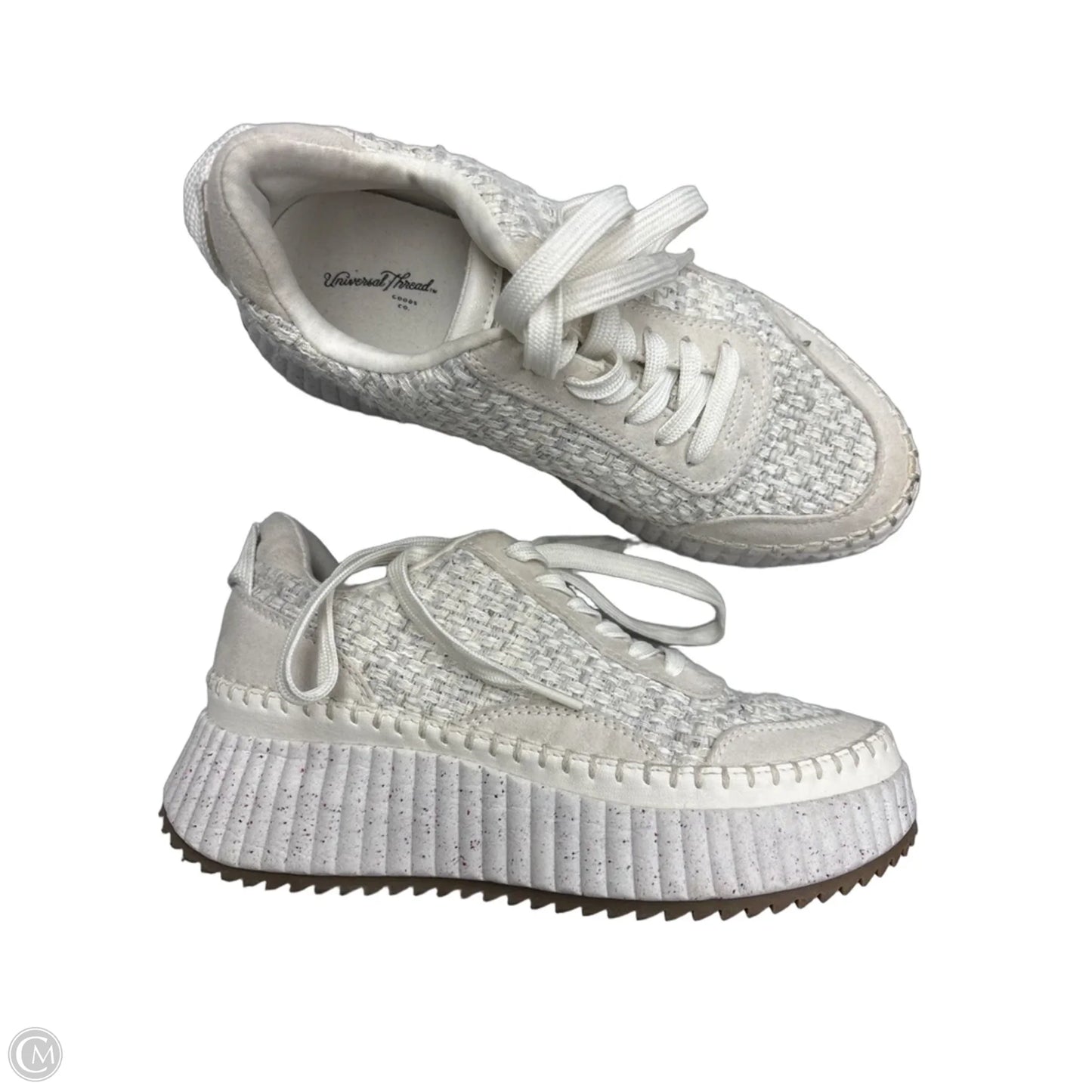Shoes Sneakers By Universal Thread In Cream, Size: 6.5