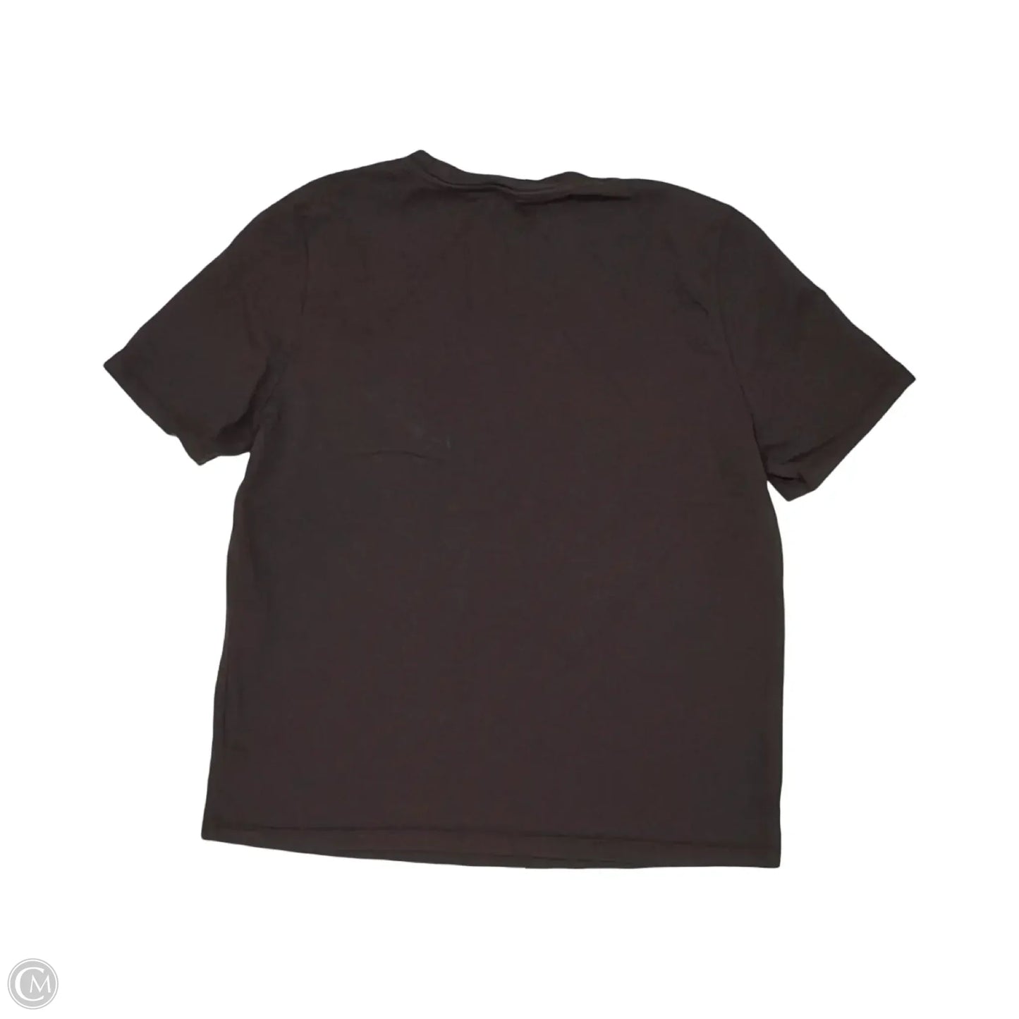 Top Short Sleeve By Zara In Brown, Size: L