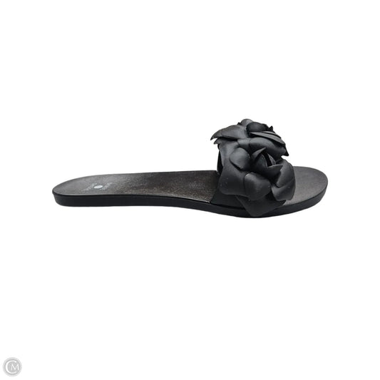 Sandals Flats By Shade & Shore In Black, Size: 8