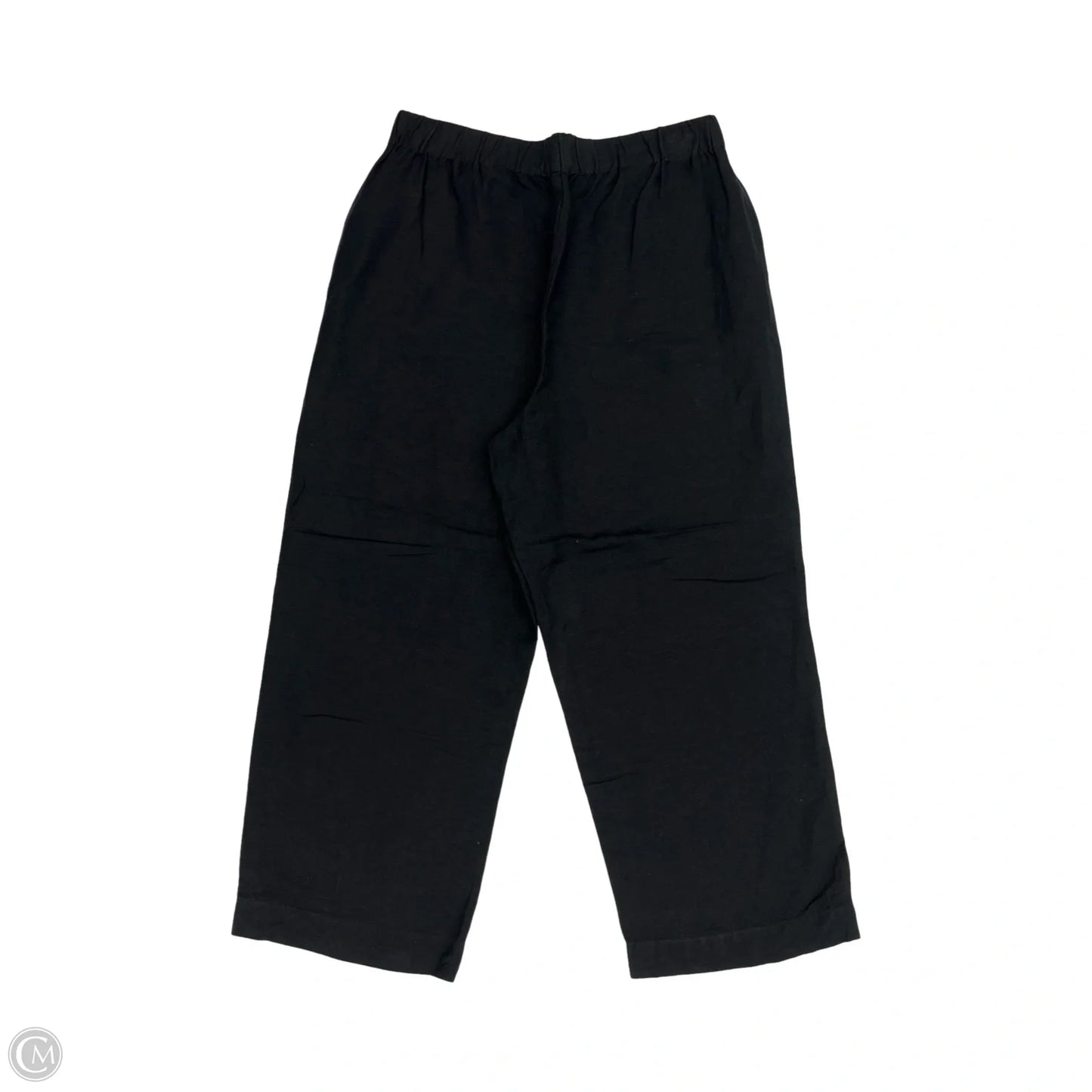 Pants Linen By Madewell In Black, Size: L