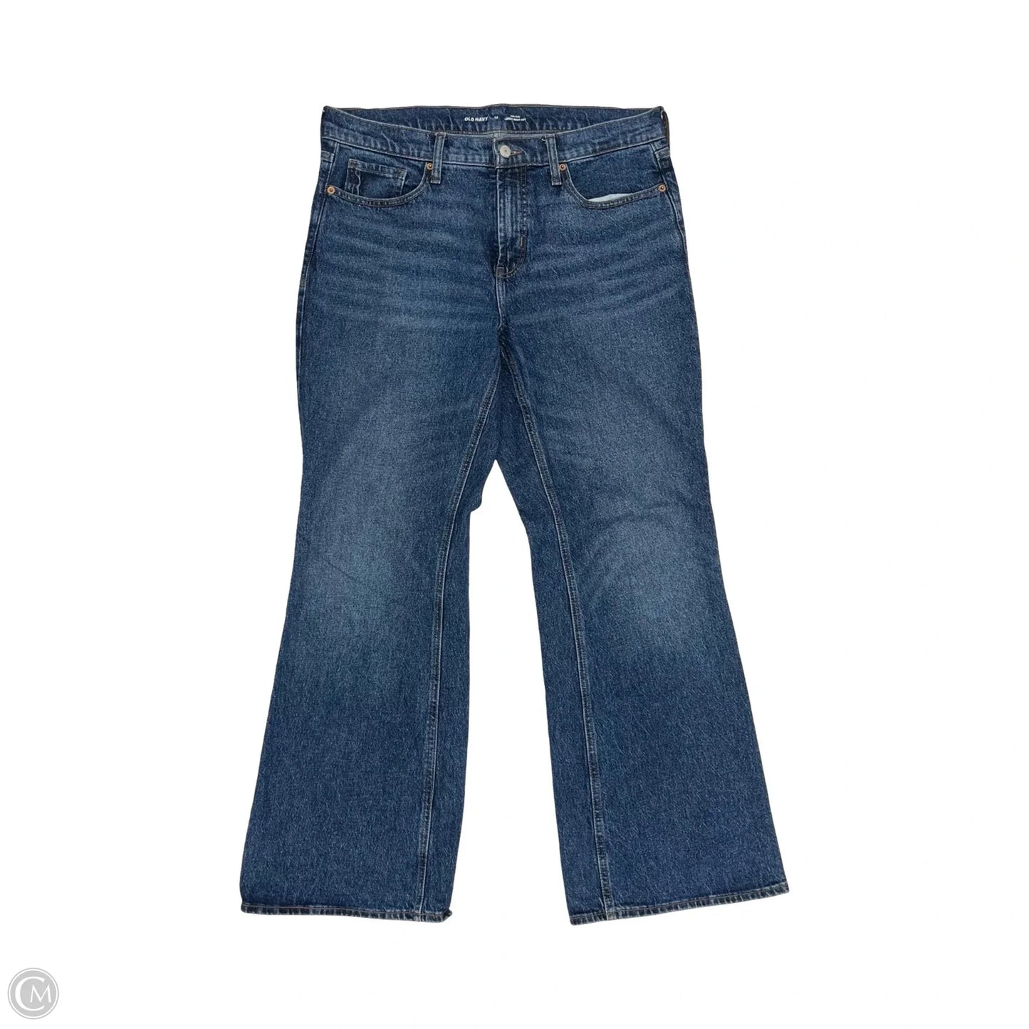 Jeans Boot Cut By Old Navy In Blue Denim, Size: 12