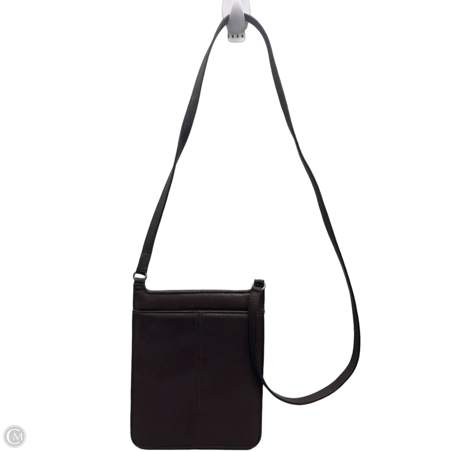 Crossbody Leather By Fossil, Size: Medium