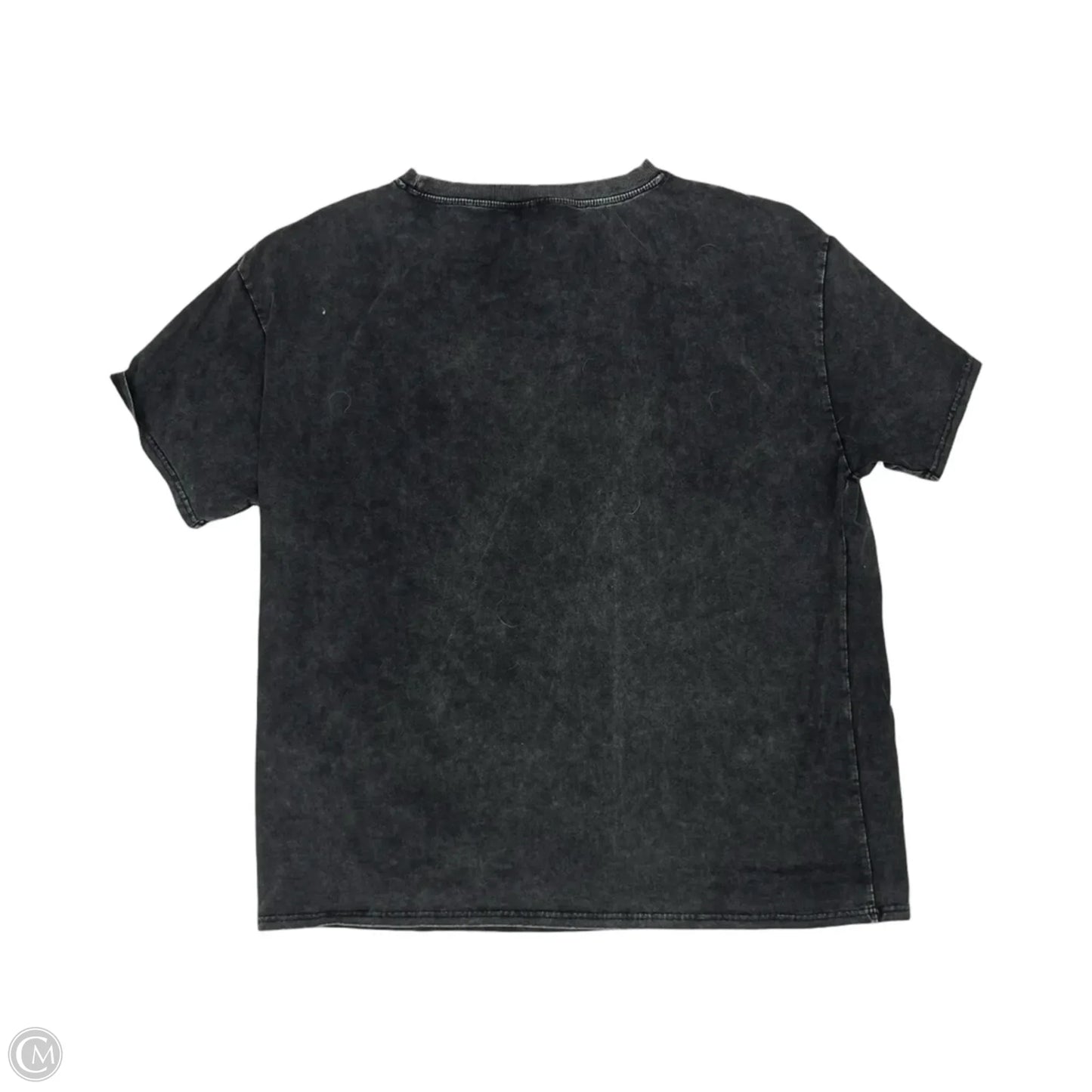 Top Short Sleeve By Romwe In Grey, Size: 6
